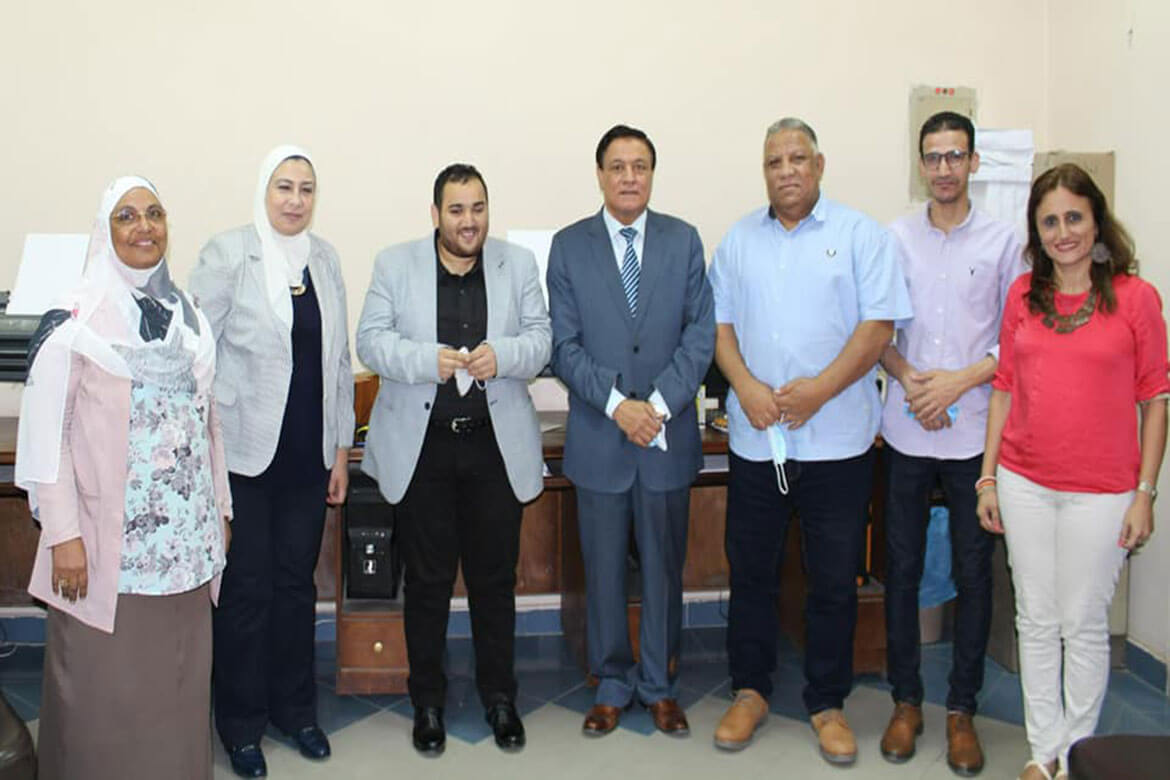 Faculty of Al-Alsun celebrates its blind students