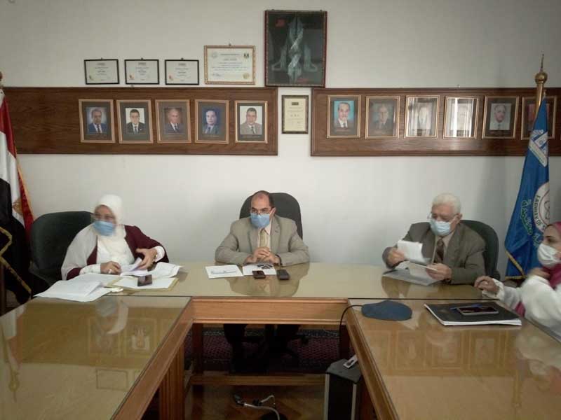 Nourhan Muhammad Ibrahim, a student at the Faculty of Science, assumed the presidency of the Student Union at the Faculty