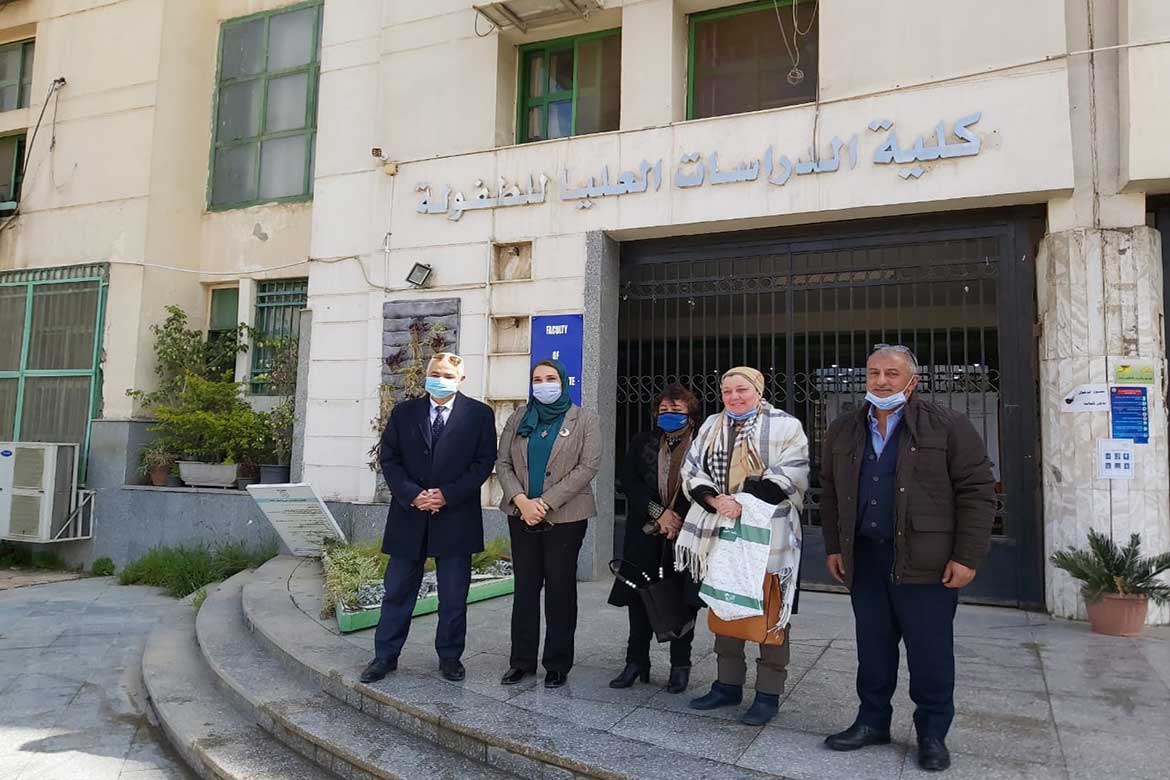 Rotary Heliopolis makes donations for children of the Special Needs Care Center at Ain Shams University