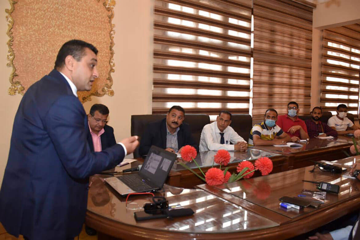 A training course to develop the skills of administrative security personnel at Ain Shams University