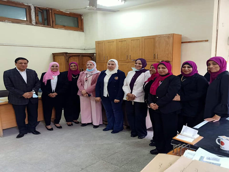 The start of withdrawing the student union elections forms at the Faculty of Al-Alsun