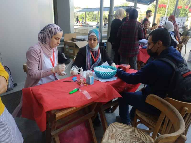 The Faculty of Pharmacy organizes an awareness campaign to donate blood