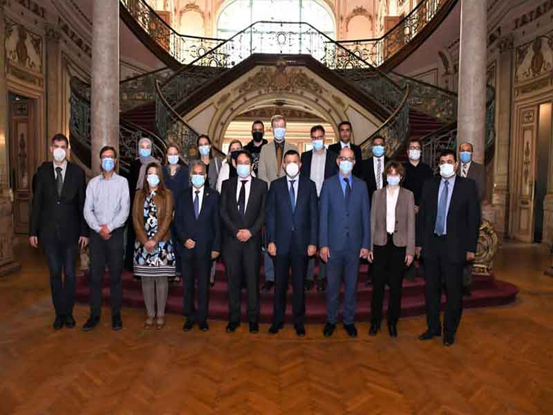 The signing of the executive protocol for the joint master's degree between the Faculty of Archeology and the University of Marburg on cultural heritage in cyberspace