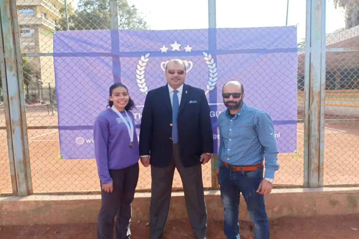 Ain Shams University students won advanced positions in the 48th edition of the Martyr Al-Rifai Sports Course for Universities and Institutes