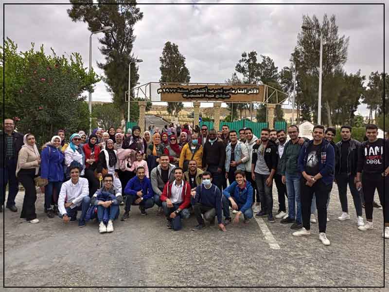 A scientific trip of the Department of Philosophy and Sociology at the Faculty of Education for National Projects in the Suez Canal and Ismailia