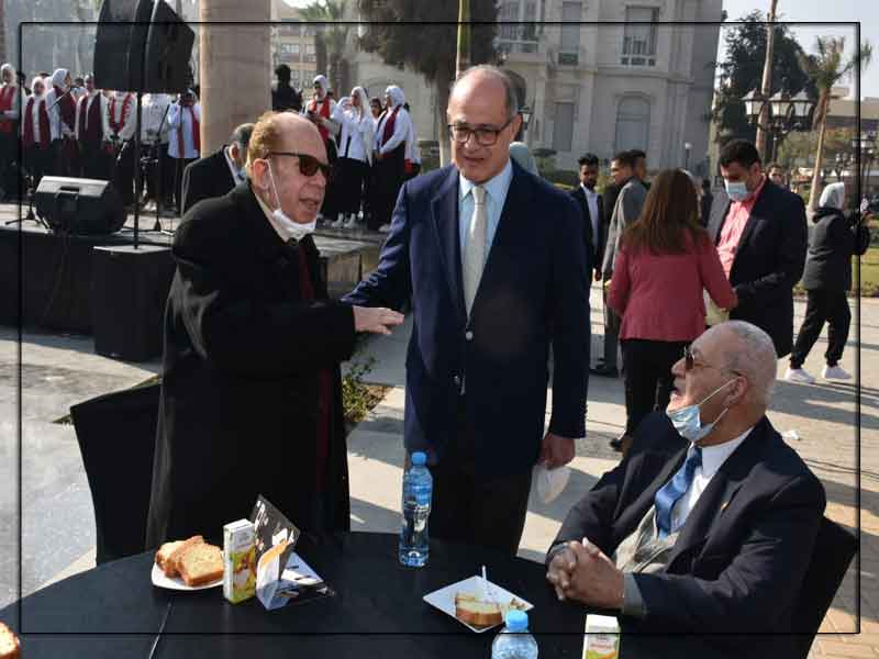 Vice President of Ain Shams University inaugurates the university's celebration of the International Day of the Arabic Language