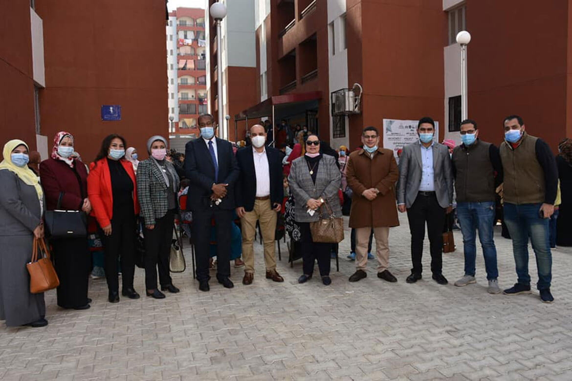 The launch of the comprehensive development convoy of Ain Shams University in Asmarat district