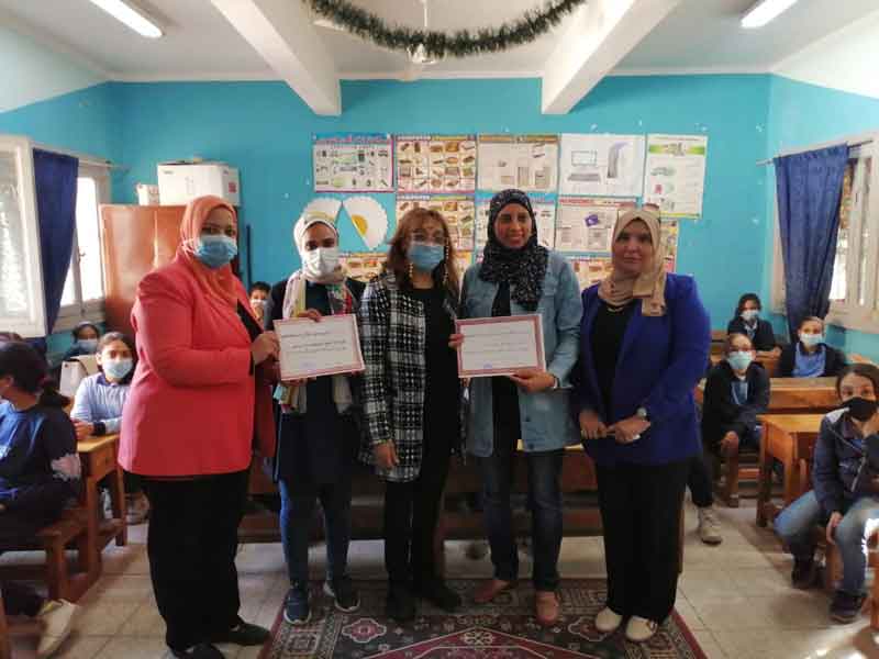 جامعة عين شمس تبدأ حملاتها لتوعية طلاب المدارس