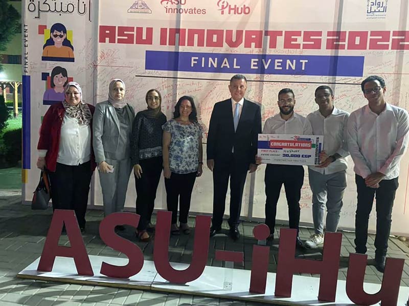 The Faculty of computer and information Sciences wins first centers in Ain Shams Innovates competition 2022
