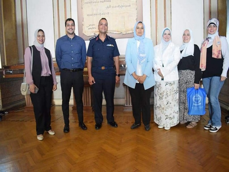 تعزيز آفاق التعاون المشترك بين جامعة عين شمس ومركز زايد الطبي التابع للقوات الجوية