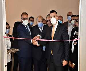 The inauguration of the resting place for faculty staff at Ain Shams Specialized Hospital