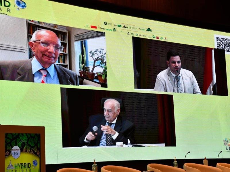 The International Webinar of Regional Action on Climate Change (RACC), hosted by the university witness wide participation from inside and outside Egypt