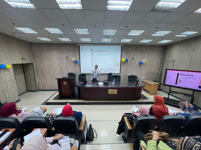 A workshop at the Faculty of Nursing Let's publish our research