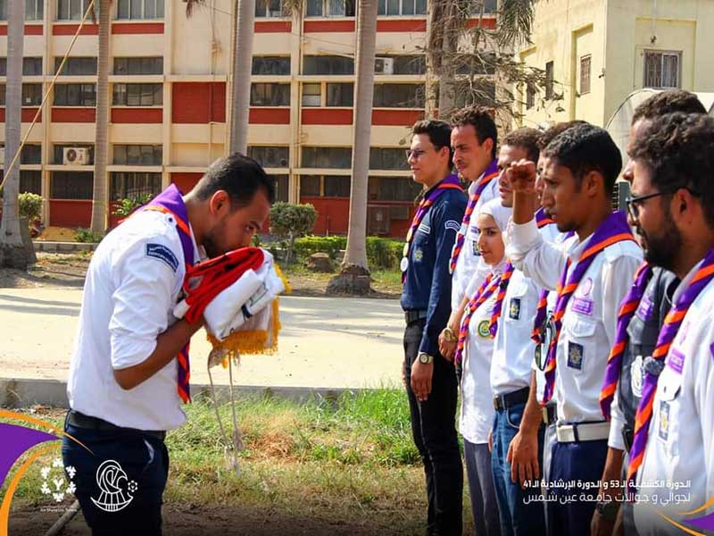 The launch of the activities of the delegation session within the reception festivals for the new academic year at Ain Shams University