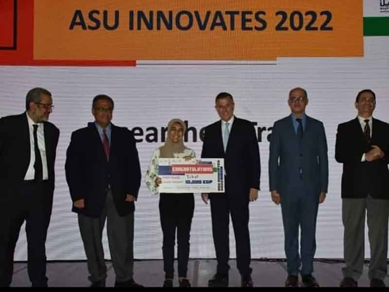 Faculty of Al-Alsun, Ain Shams University, wins first place for the second year in a row in the Ain Shams innovate competition in the path of researchers