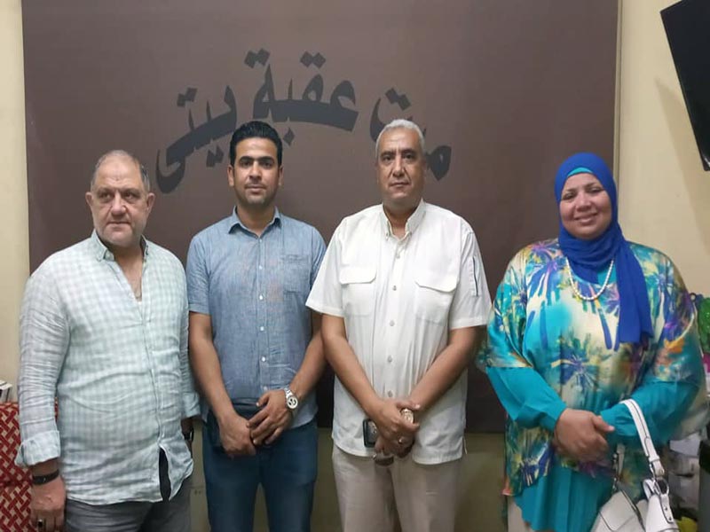 The activities of the convoy of the Faculty of Education in Mit Oqba, Giza Governorate