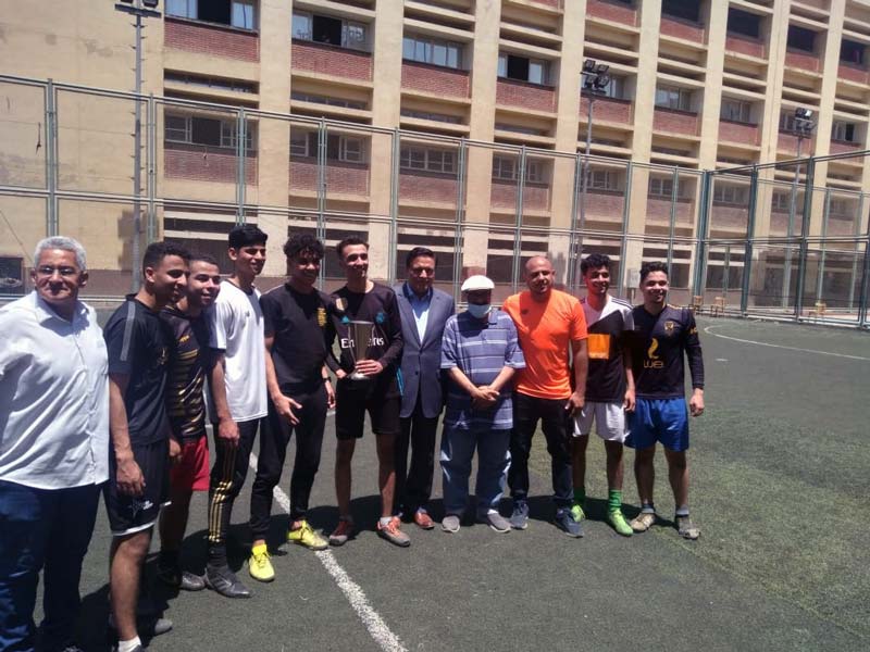 Faculty of Al-Alsun launches five-a-side football activities