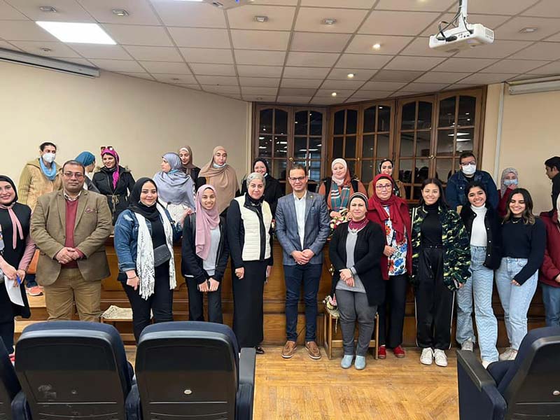 The Faculty of Arts hosts an introductory seminar for the “Ain Shams Innovates” competition 2022