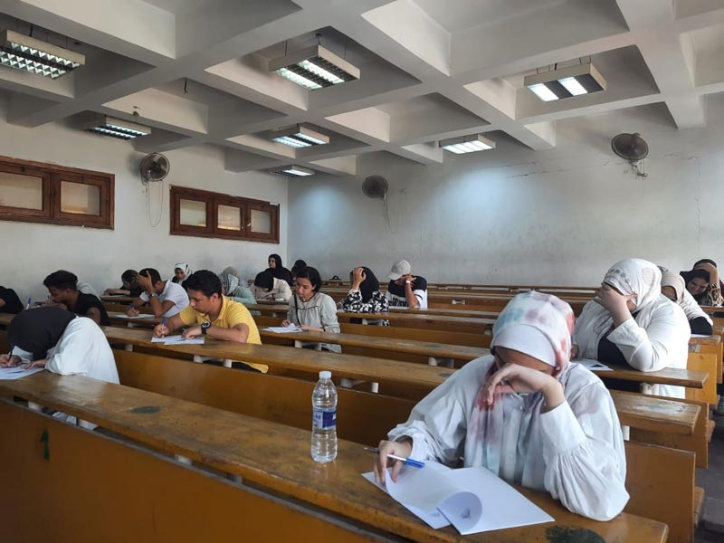 The start of the summer semester exams for the pre-Licentiate stage and the preparatory year for the master's degree in Ain Shams