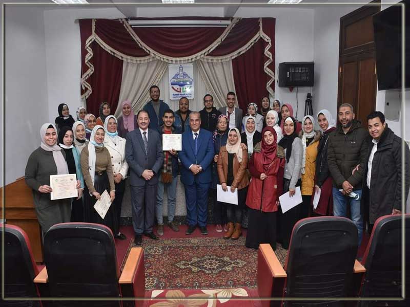 Honoring students of the Information Technology Unit at the Faculty of Specific Education