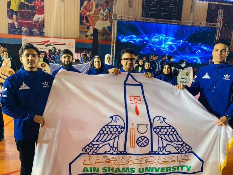 Ain Shams University participates in the 1st international friendship forum for university youth in Mansoura