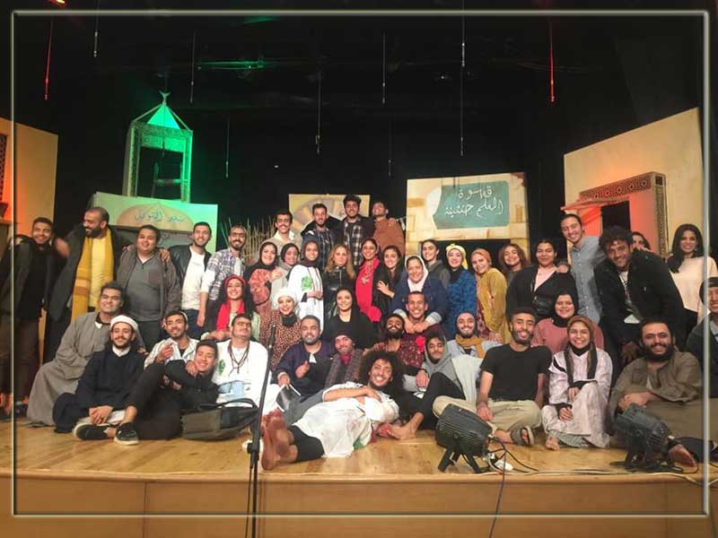 The Faculty of Arts’ acting team participates in the Self-Sufficiency Festival with the play “You May See the Light Within Yourself”