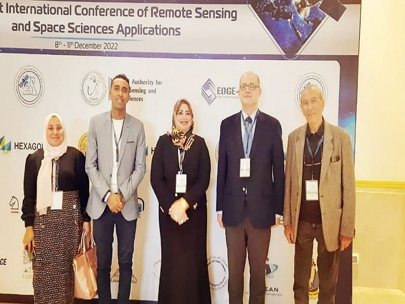 جامعة عين شمس تحصل على جائزة أفضل بحث خلال المؤتمر الدولي الأول لتطبيقات الإستشعار من البعد وعلوم الفضاء
