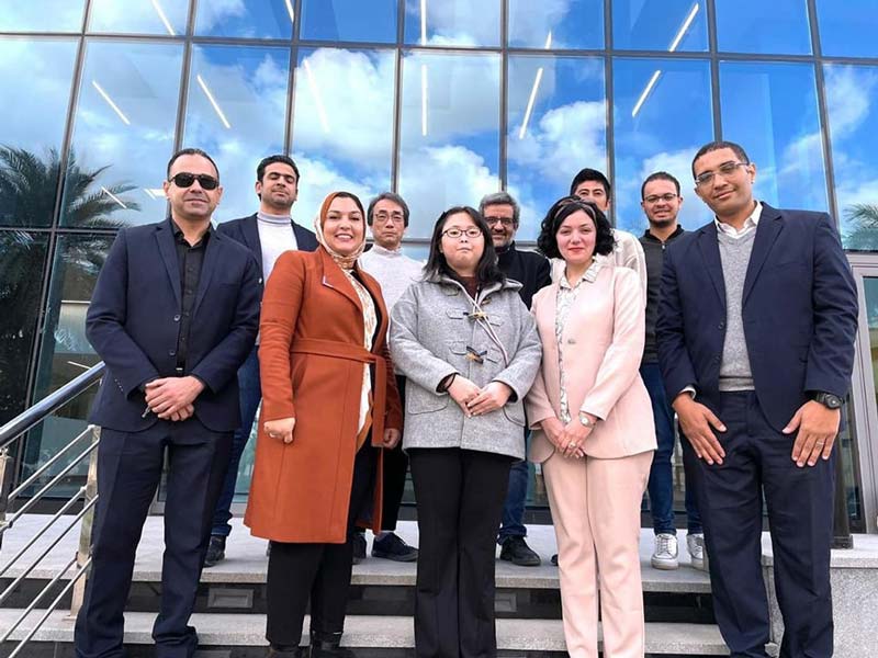 A visit from the Japanese International Cooperation Agency (JICA) to the Innovation and Entrepreneurship Center at Ain Shams University