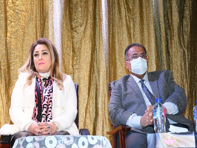 Celebration of the Egyptian Women's Day at the Faculty of Girls, in the presence of the Vice President for Education and Students and the Dean of the Faculty