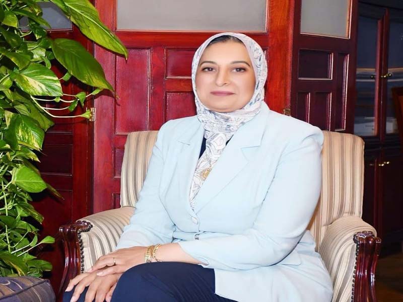 Assigning Prof. Dr. Ghada Farouk as acting Vice President of Ain Shams University for Community Service and Environmental Development