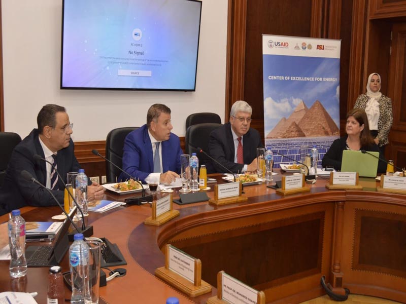 The first meeting of the Advisory Committee for a Center of Excellence for Energy funded by the US Agency for International Development and implemented by the University of Arizona in the Faculty of Engineering