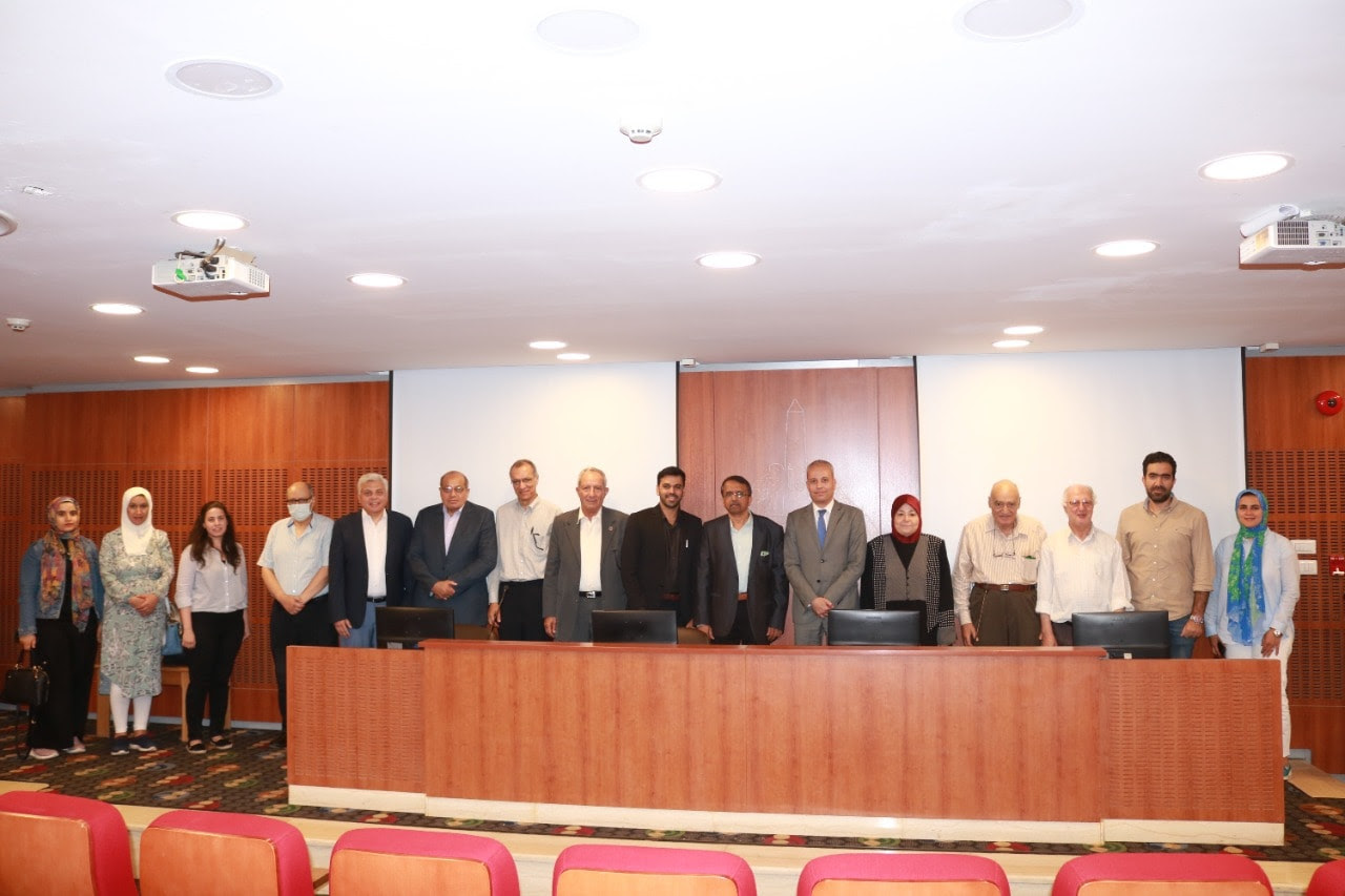 A seminar in Ain Shams Engineering entitled "Advances in Wind ‎Engineering and Industrial Aerodynamics Applications"‎