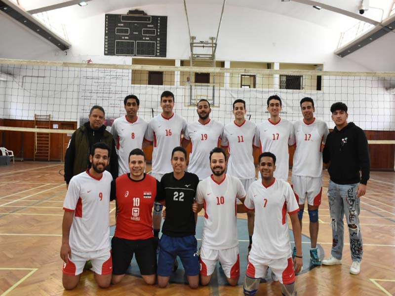 استمرار تقدم منتخبي الكرة الطائرة وكرة السلة لجامعة عين شمس بدورة الجامعات المصرية