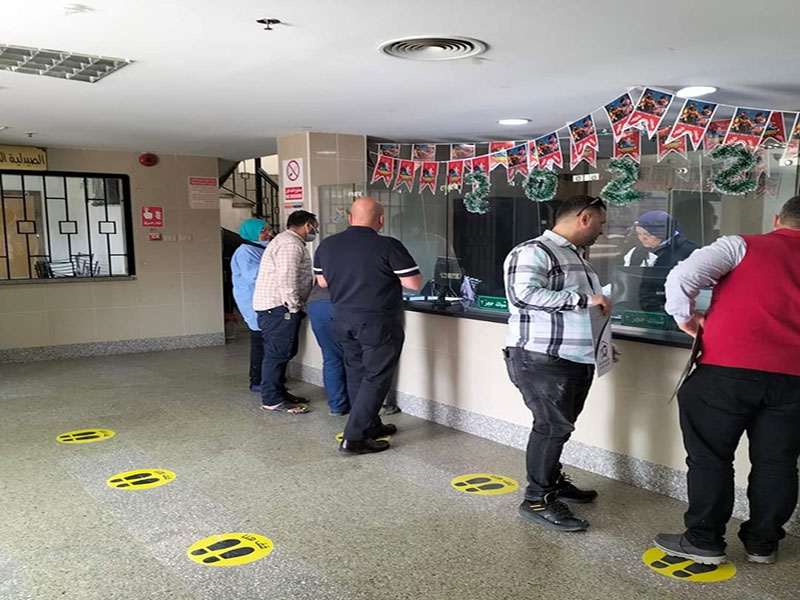 The activities of the first day of the initiative for the free examination of diabetes patients at Ain Shams University Specialized Hospital in El-Obour