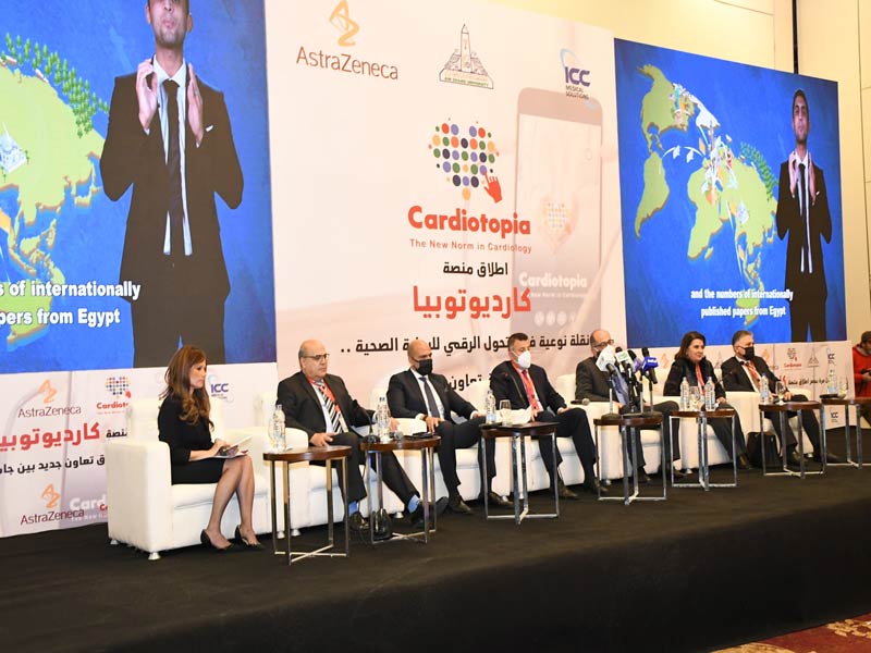 Ain Shams University and AstraZeneca celebrate the launch of the Cardiotopia platform for digital transformation in the cardiology departments