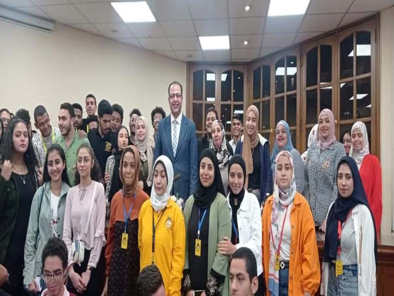 The Middle East Research and Future Studies Center holds the first lectures for the educational course “The ABCs of Politics and Law” at the Faculty of Arts