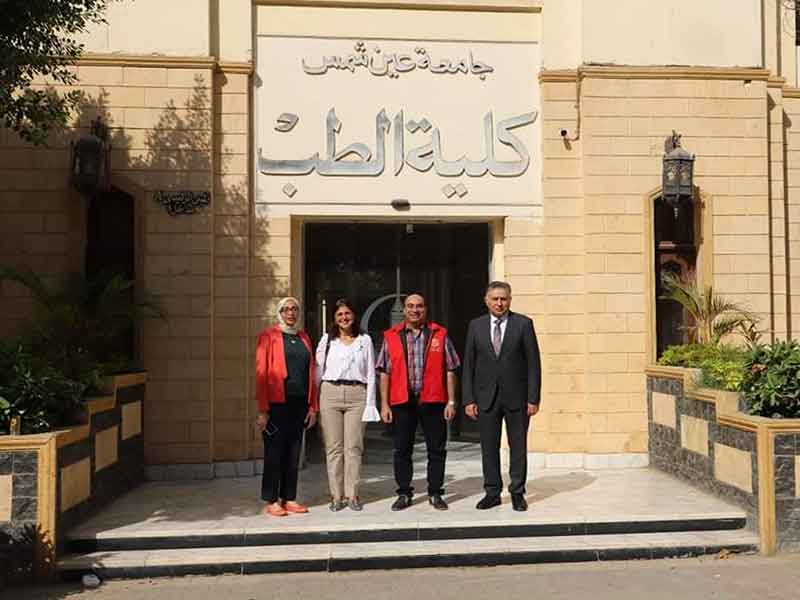 A cooperation agreement between the Community Service and Environmental Development Sector at the Faculty of Medicine and the Rotary Club of Cairo West Golf