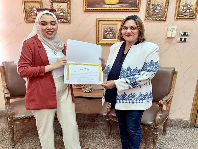 Student Nada Abdul Mageed wins third place in the International Photography Competition in the UAE