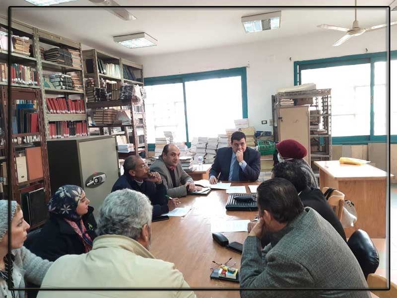 The Faculty of Archeology holds its crisis and disaster management meeting in preparation for exams