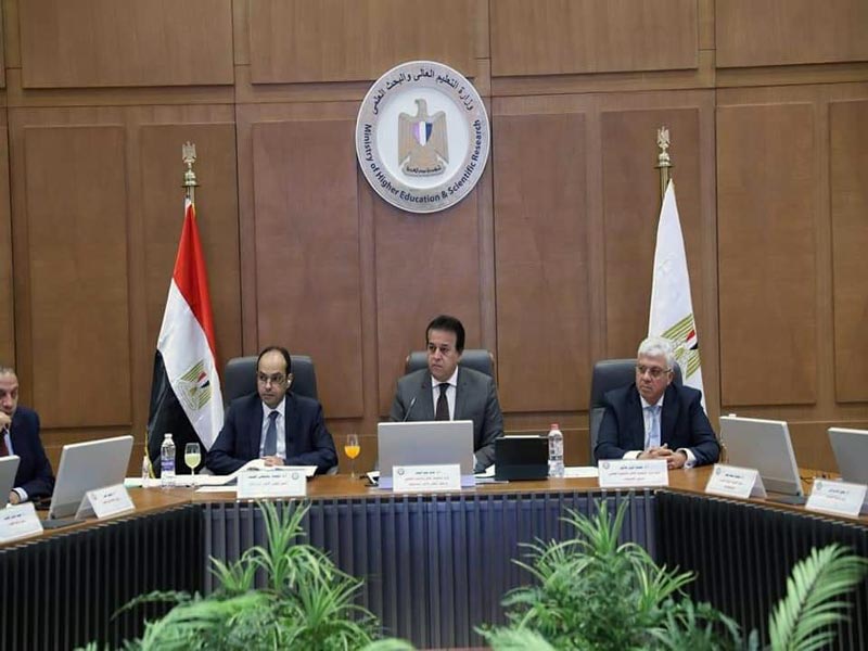 The Supreme Council of Universities thanks the President of the Republic in its first meeting at the new headquarters of the Ministry of Higher Education in the Administrative Capital
