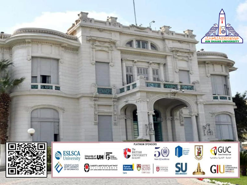 Ain Shams University participates as a platinum sponsor in the activities of the exhibition and the international forum for universities, grants and training
