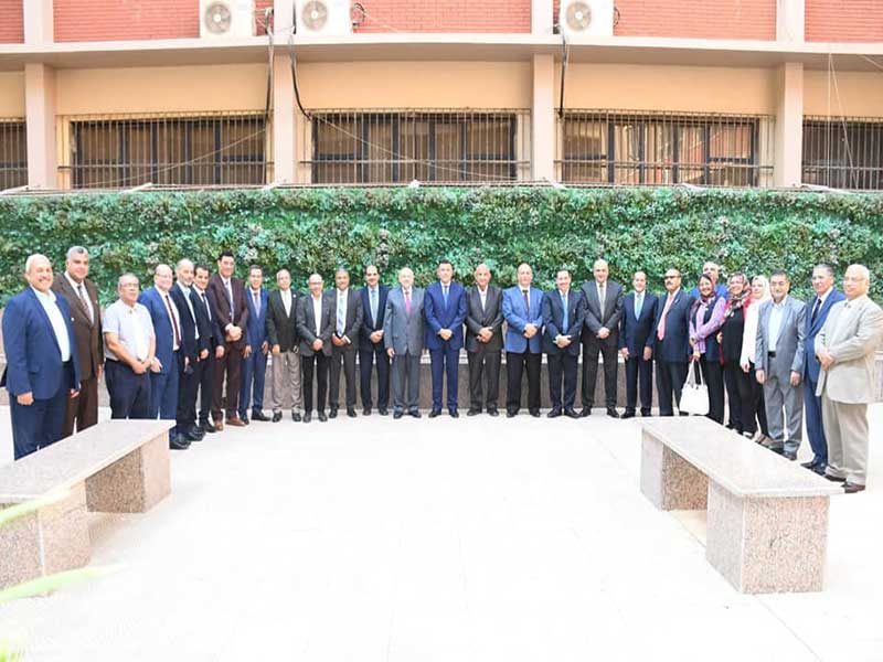 The Faculty of Science hosts a meeting of the Basic Sciences Sector Committee of the Supreme Council of Universities for the first time in the faculty’s history