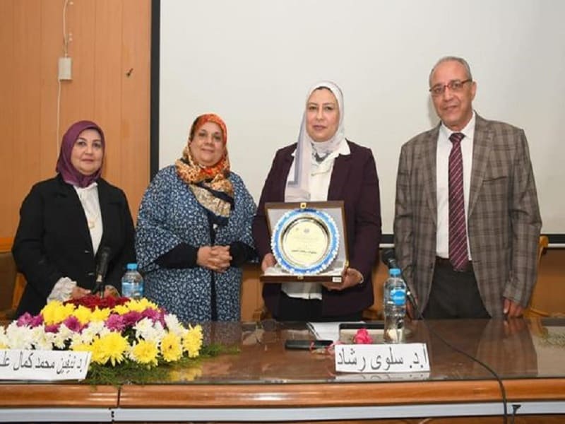 The first cultural salon of the Unit for Combating Violence against Women, entitled Women in Arab and International Literature... in the Faculty of Al-Alsun