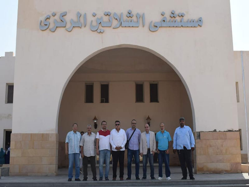 The harvest of Ain Shams University development convoy for Halayeb and Shalateen within the presidential initiative "Dignified Life"