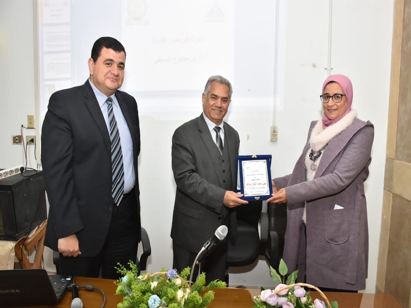 The Faculty of Archeology celebrates the Egyptian Women's Day