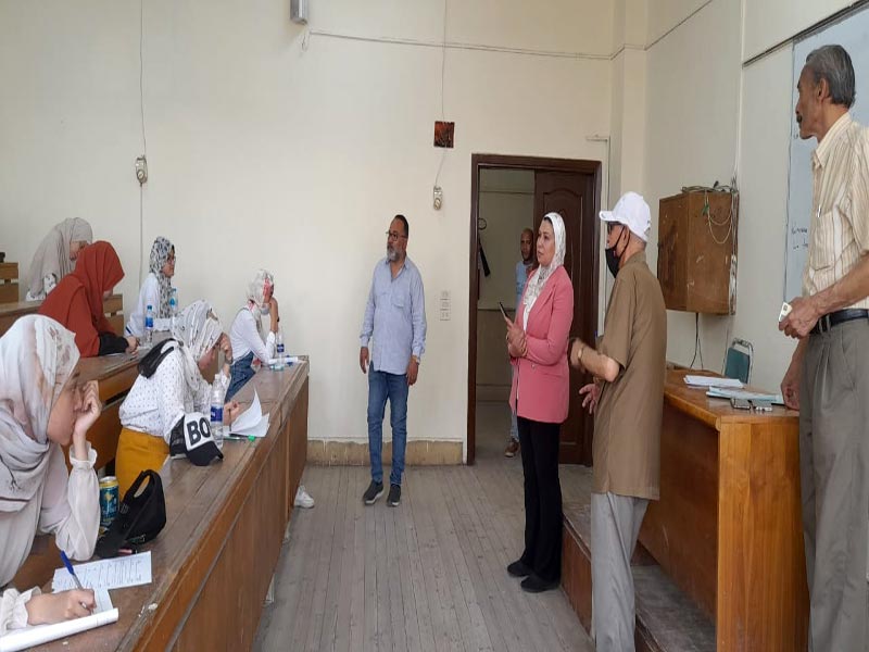 Examinations launched for 10,595 students at the Faculty of Al-Alsun amid a proactive safe plan