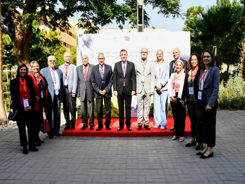 Ain Shams University organizes a dialogue of Egyptian-German experts to confront climate change and extreme water and climatic conditions