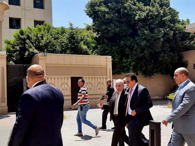 The Minister of Higher Education inspects the main coordination office at Ain Shams University