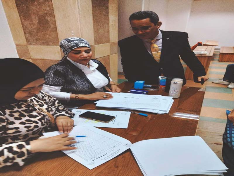 The start of the internal coordination of the departments of the Faculty of Archeology at Ain Shams University for the new academic year