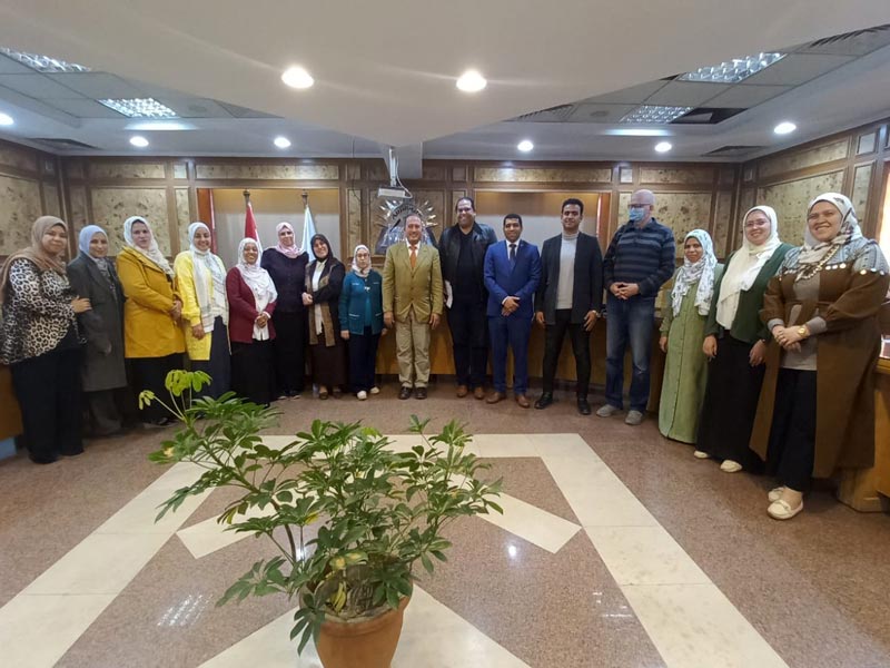 The Community Service and Environmental Development Sector in Ain Shams Education holds its third meeting to discuss and follow up on the sector's achievements at all levels